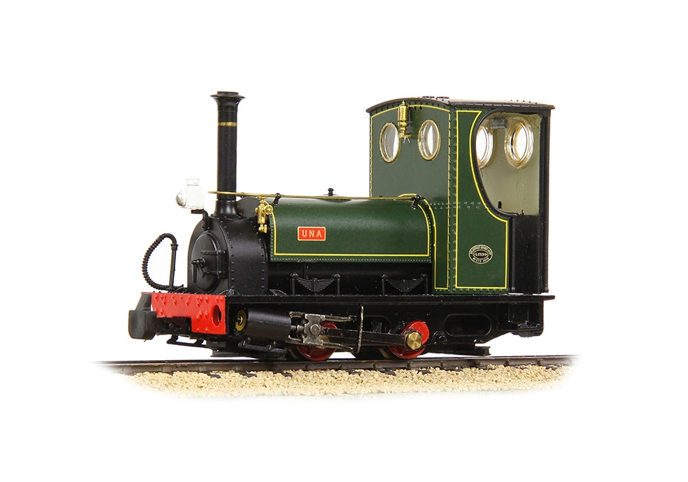 Bachmann 391-056 Quarry Hunslet 0-4-0ST 'Una' Lined Green OO9 Gauge