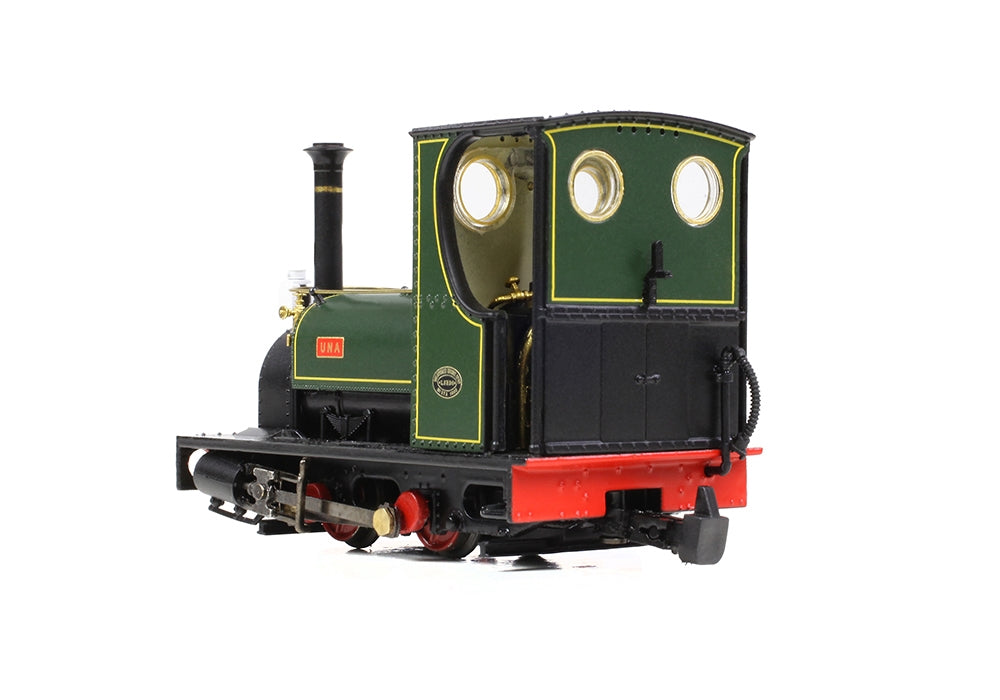 Bachmann 391-056 Quarry Hunslet 0-4-0ST 'Una' Lined Green OO9 Gauge