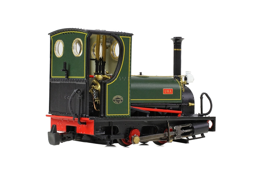 Bachmann 391-056 Quarry Hunslet 0-4-0ST 'Una' Lined Green OO9 Gauge