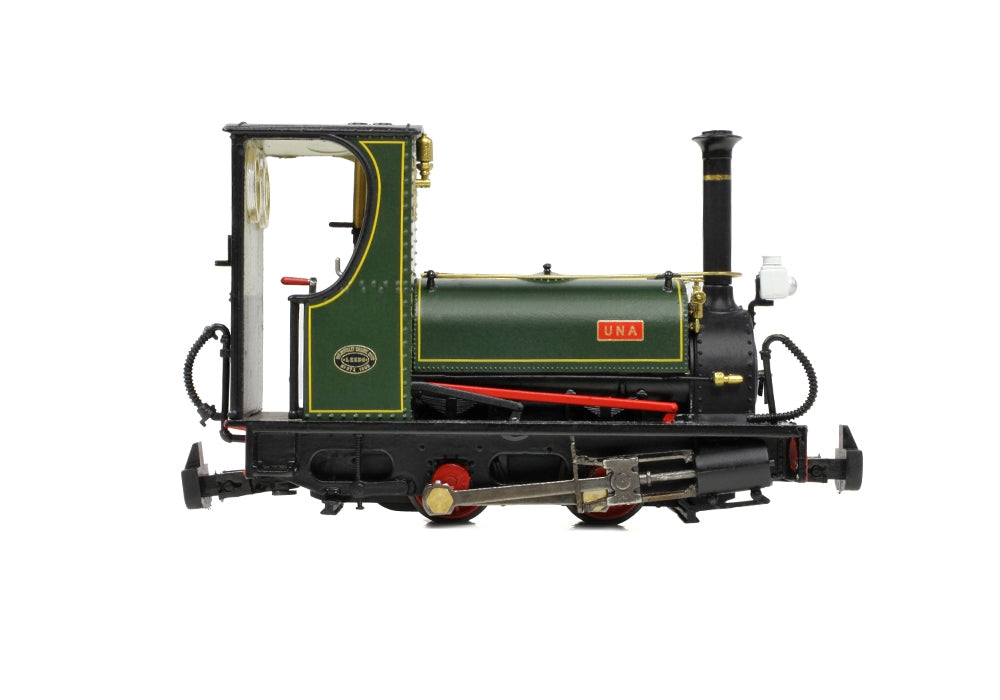 Bachmann 391-056 Quarry Hunslet 0-4-0ST 'Una' Lined Green OO9 Gauge