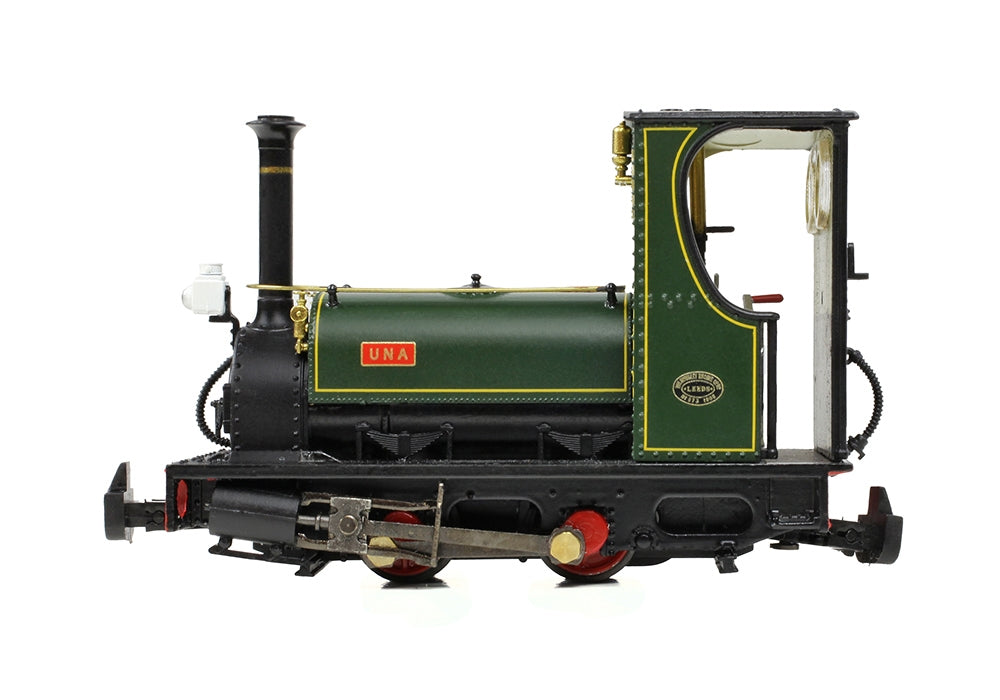 Bachmann 391-056 Quarry Hunslet 0-4-0ST 'Una' Lined Green OO9 Gauge