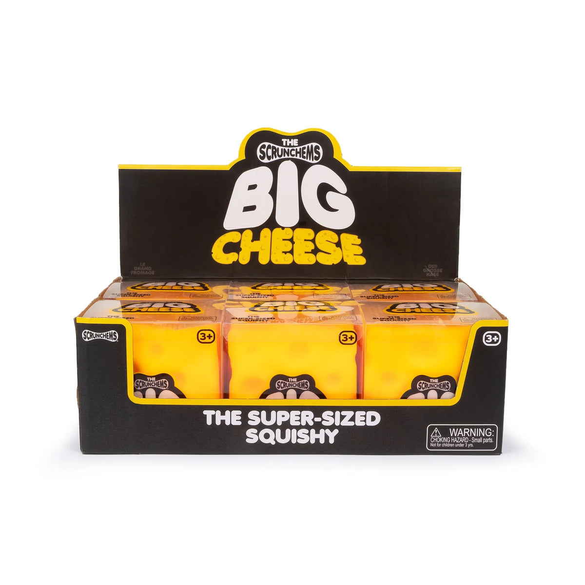 Scrunchems The Big Cheese Squishy Sensory Toy