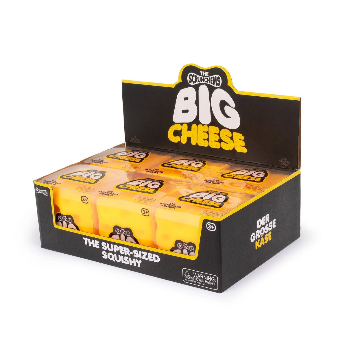 Scrunchems The Big Cheese Squishy Sensory Toy - image 5