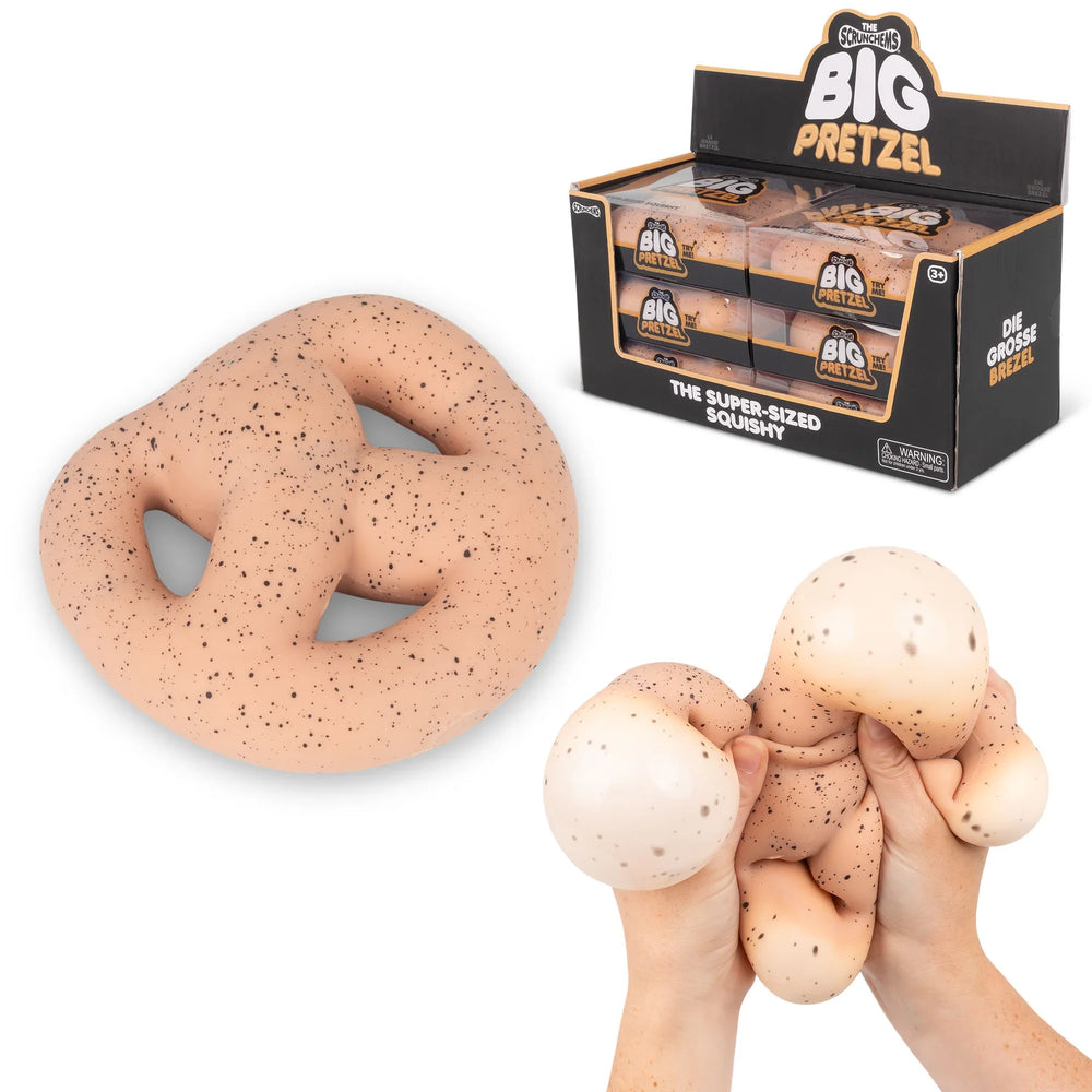 Scrunchems The Big Pretzel Squishy Sensory Toy