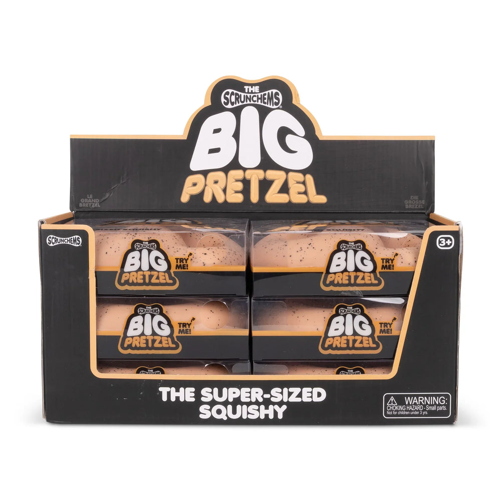 Scrunchems The Big Pretzel Squishy Sensory Toy