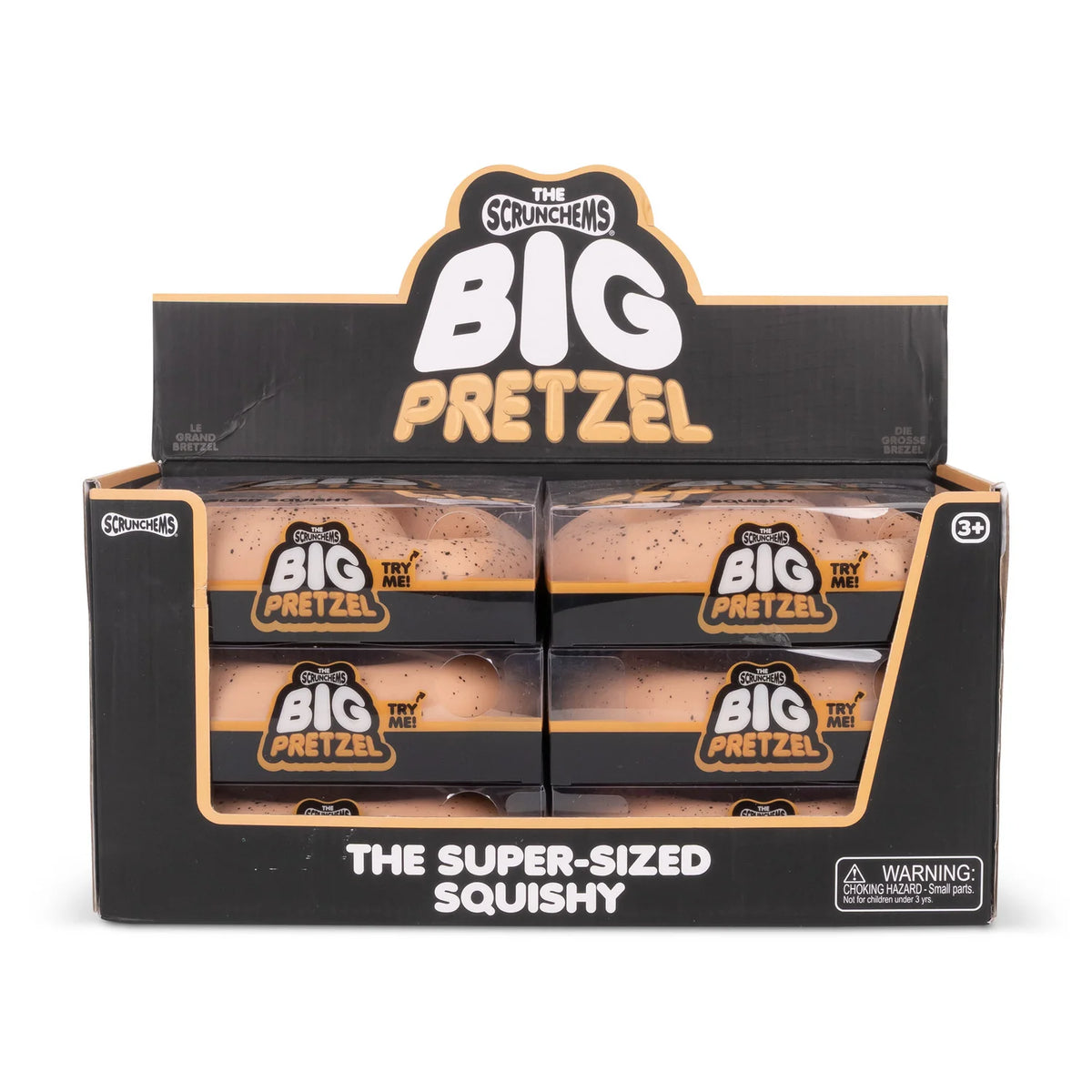 Scrunchems The Big Pretzel Squishy Sensory Toy - image 2