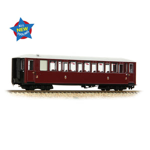 Graham Farish 394-101A Ffestiniog Railway 'Tin Car' Saloon 3rd No. 120 FR Maroon