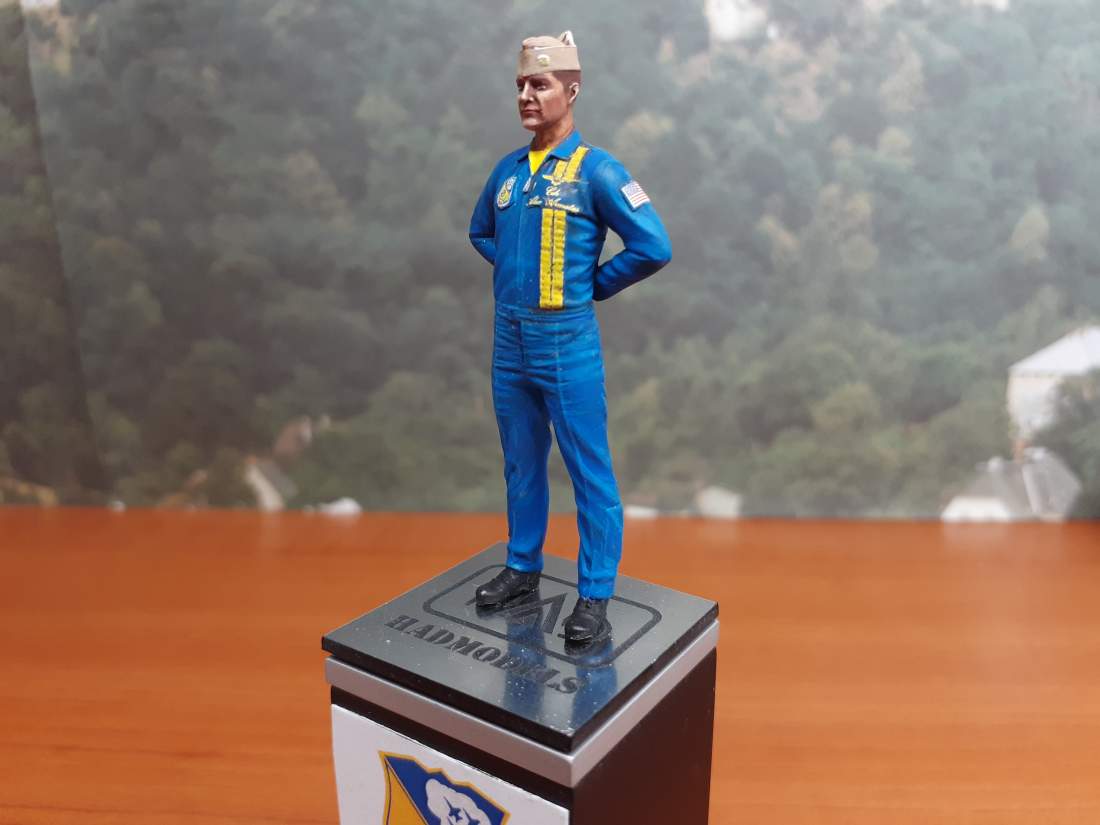 HAD Models 3DP-F48001 1:48 F-18 Blue Angels Pilot figure