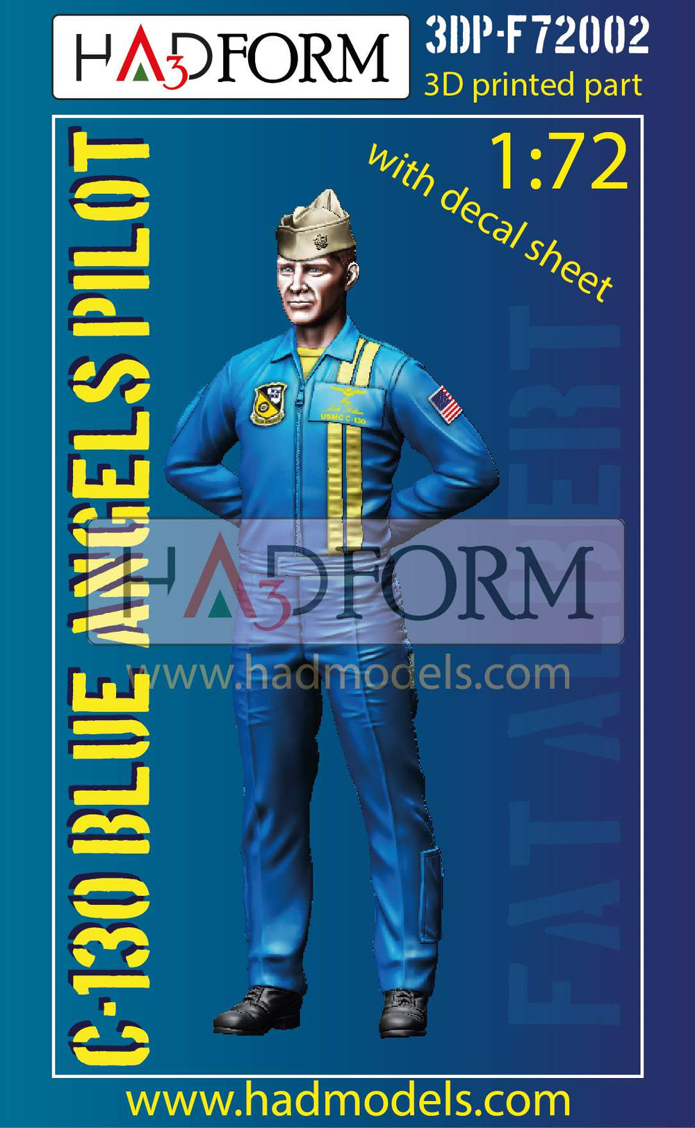 HAD Models 3DP-F72002 1:72 C-130 Blue Angels "FAT ALBERT"