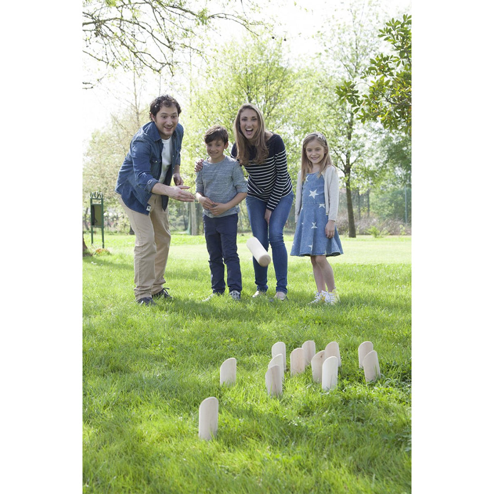 Mölkky Original Throwing Game - Wooden with Crate from Tactic