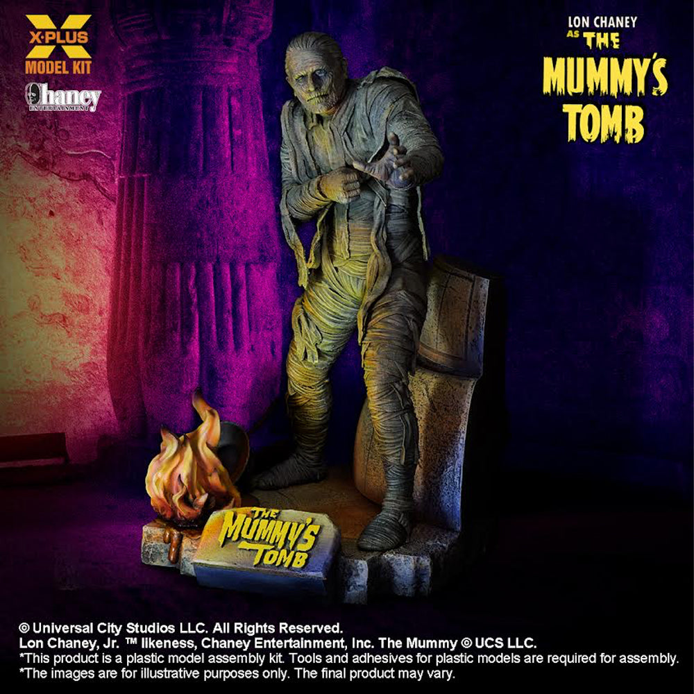 X-Plus Lon Chaney in The Mummy's Tomb 1:8 Plastic Model Kit
