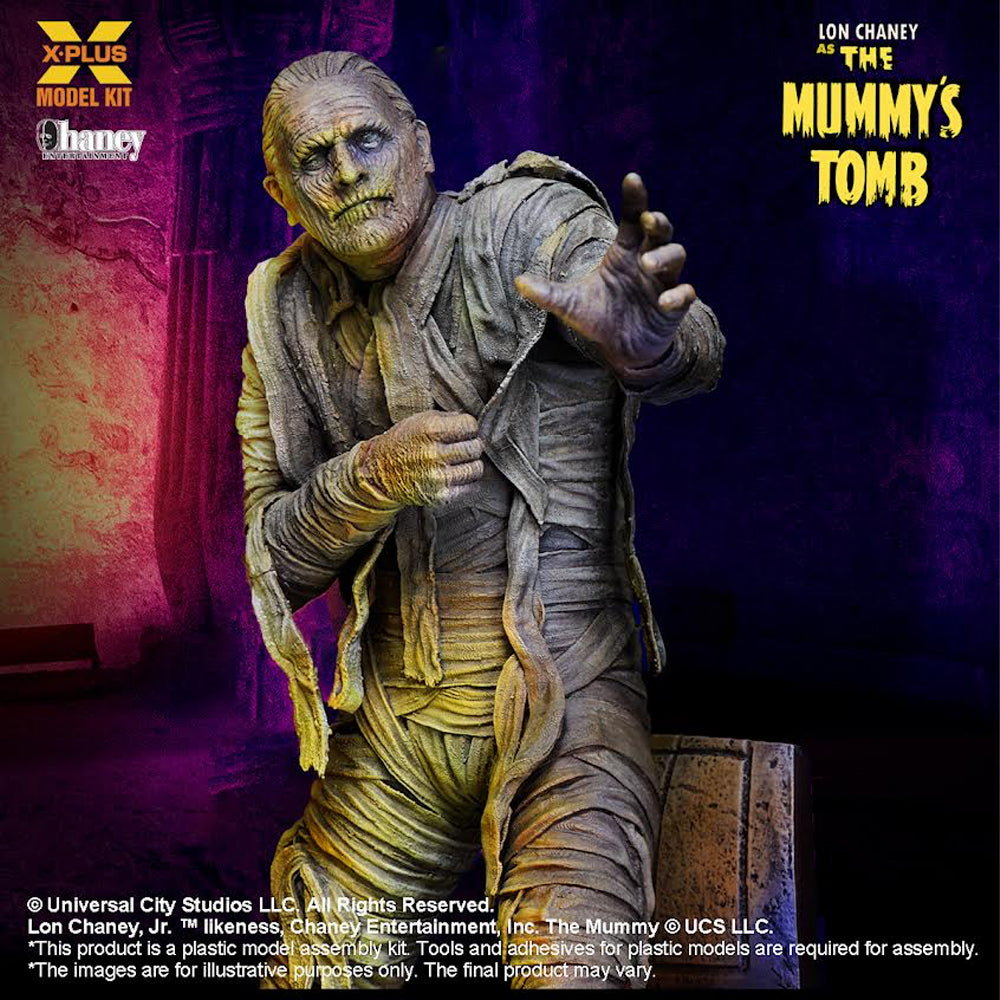 X-Plus Lon Chaney in The Mummy's Tomb 1:8 Plastic Model Kit