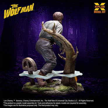 X-Plus The Wolf Man Lon Chaney Jr. 1:8 Plastic Model Kit