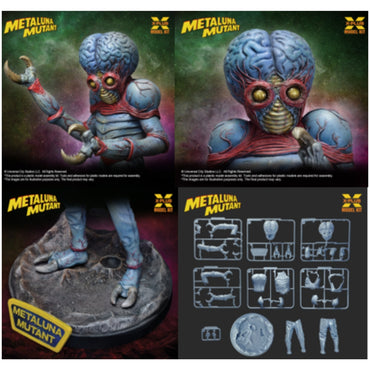 X-Plus Metaluna Mutant 1:8 Model Kit 411-200544CP 10" Tall Figure