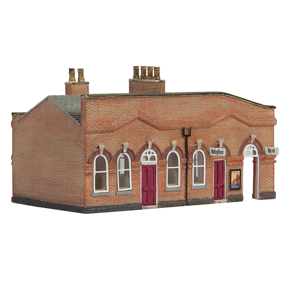 Scenecraft 42-0065R March Station Waiting Room Red