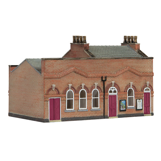 Scenecraft 42-0066R March Station Ticket Office Red