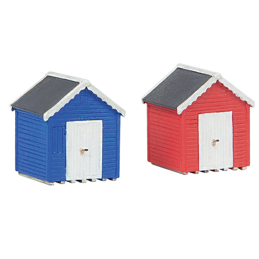 Bachmann Scenecraft 42-0080 Beach Huts (x2) N Gauge