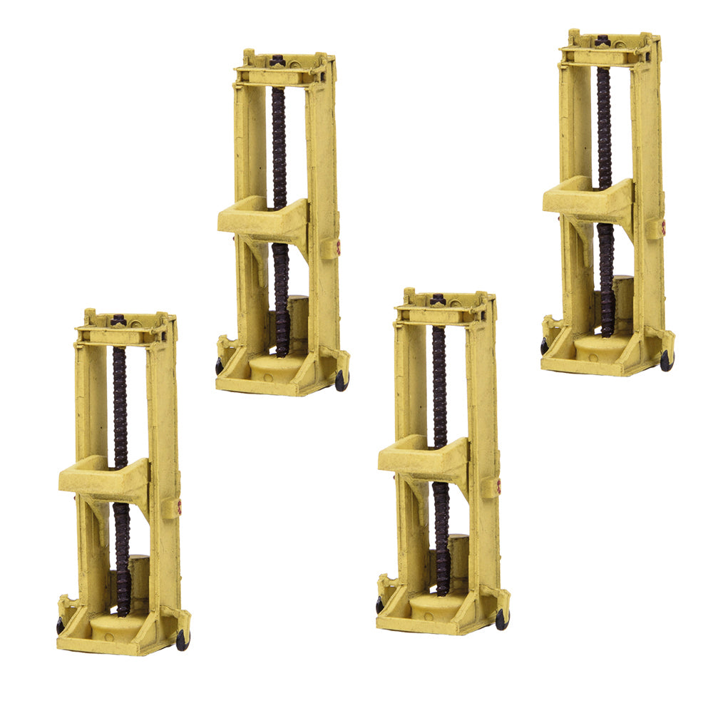 Bachmann Scenecraft 42-042 Lifting Jacks (x4) N Gauge