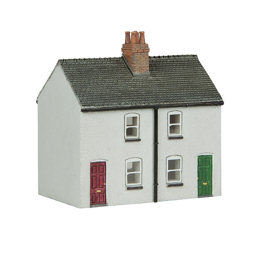 Bachmann Scenecraft 42-125X Rendered Workers' Cottages N Gauge