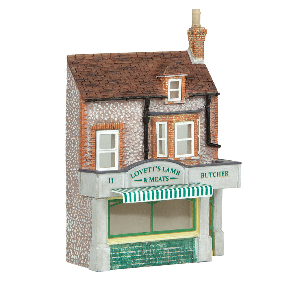 Bachmann Scenecraft 42-284 Low Relief 'Lovett's Lamb and Meats' Butchers N Gauge