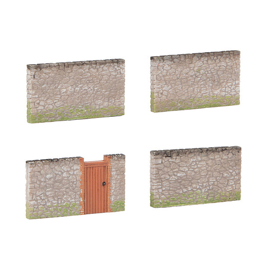 Bachmann Scenecraft 42-288 Urban Stone Walling (x4) N Gauge