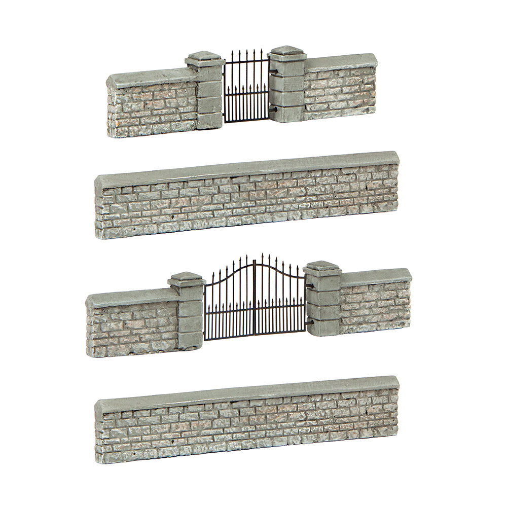 Bachmann Scenecraft 42-555 Stone Walls and Gates N Gauge