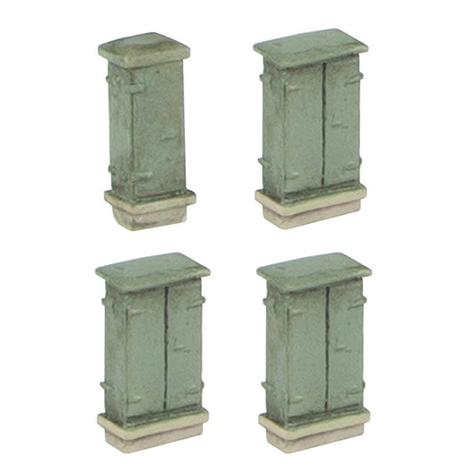 Bachmann Scenecraft 42-560 Lineside Cabinets (x4) N Gauge