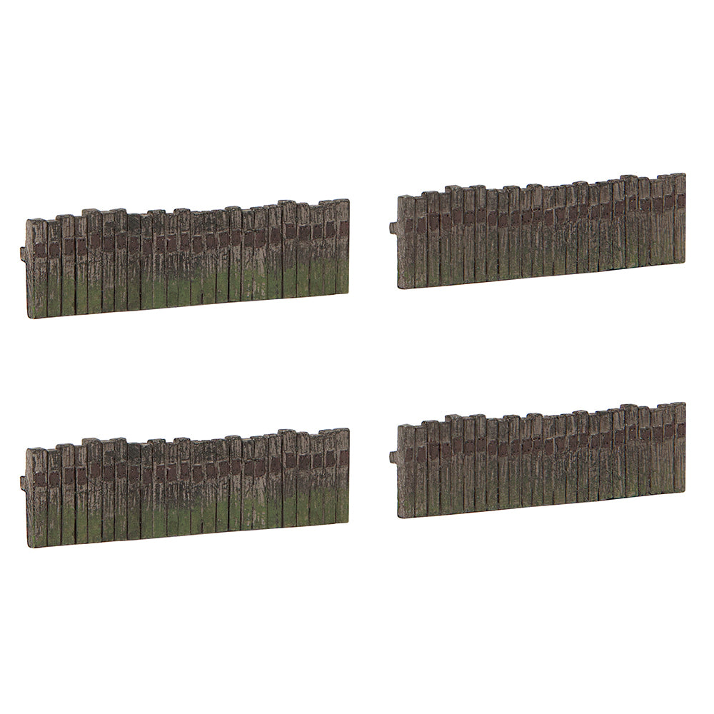 Bachmann Scenecraft 42-595 Sleeper Built Fencing (x4) N Gauge