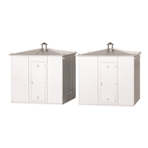 Bachmann USA Trackside Equipment Buildings (2/Card) HO Gauge 42220