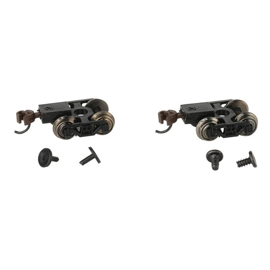 Bachmann USA Friction Bearing Freight Trucks w/Wheels (6Pr/Card) N Gauge 42536