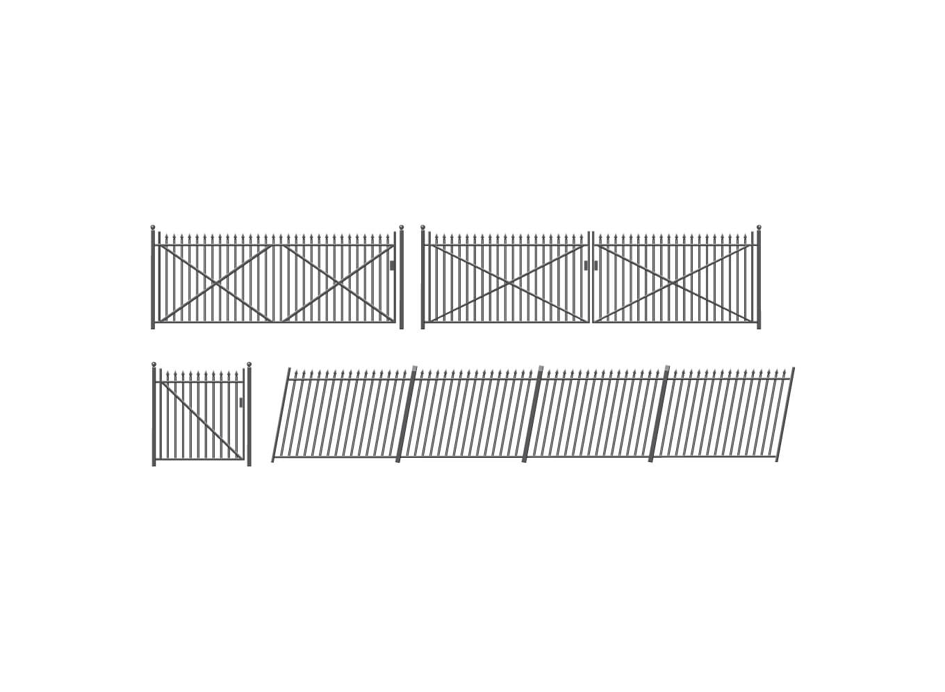 Ratio 435 Spear Fencing HO/OO Gauge Kit
