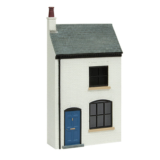 Bachmann Scenecraft 44-0123 Low Relief Lucston White Terrace House OO Gauge