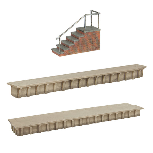 Bachmann Scenecraft 44-0127 Wigmore Halt Concrete Platform OO Gauge