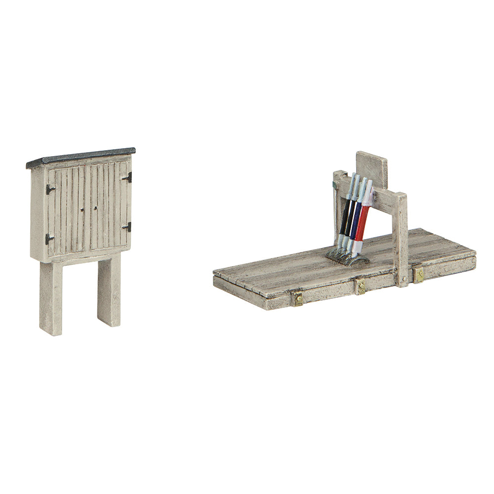 Scenecraft 44-0145 Wigmore 4-Lever Open Ground Frame OO Gauge