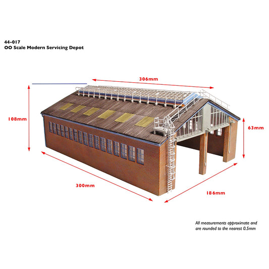 Bachmann Scenecraft 44-017 Modern Servicing Depot OO Gauge