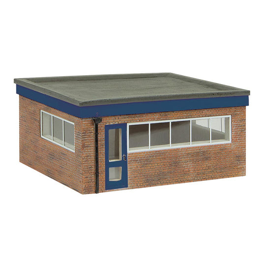 Scenecraft 44-0182B Shunter's Hut Blue OO Gauge