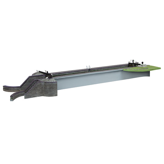 Scenecraft 44-0191G Canal Lock - Blue Brick