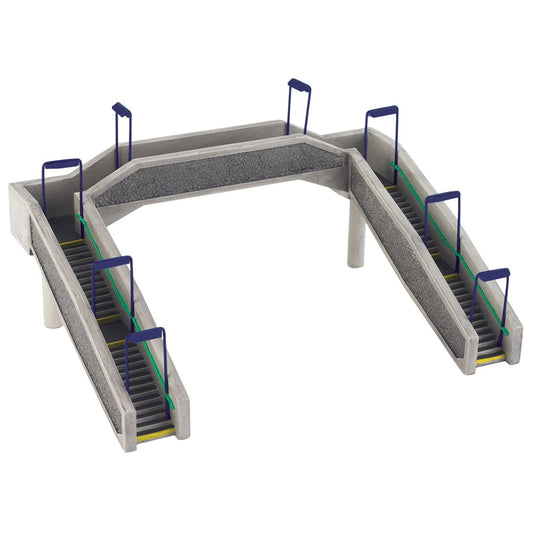 Scenecraft 44-023 Concrete Footbridge - Blue OO Gauge