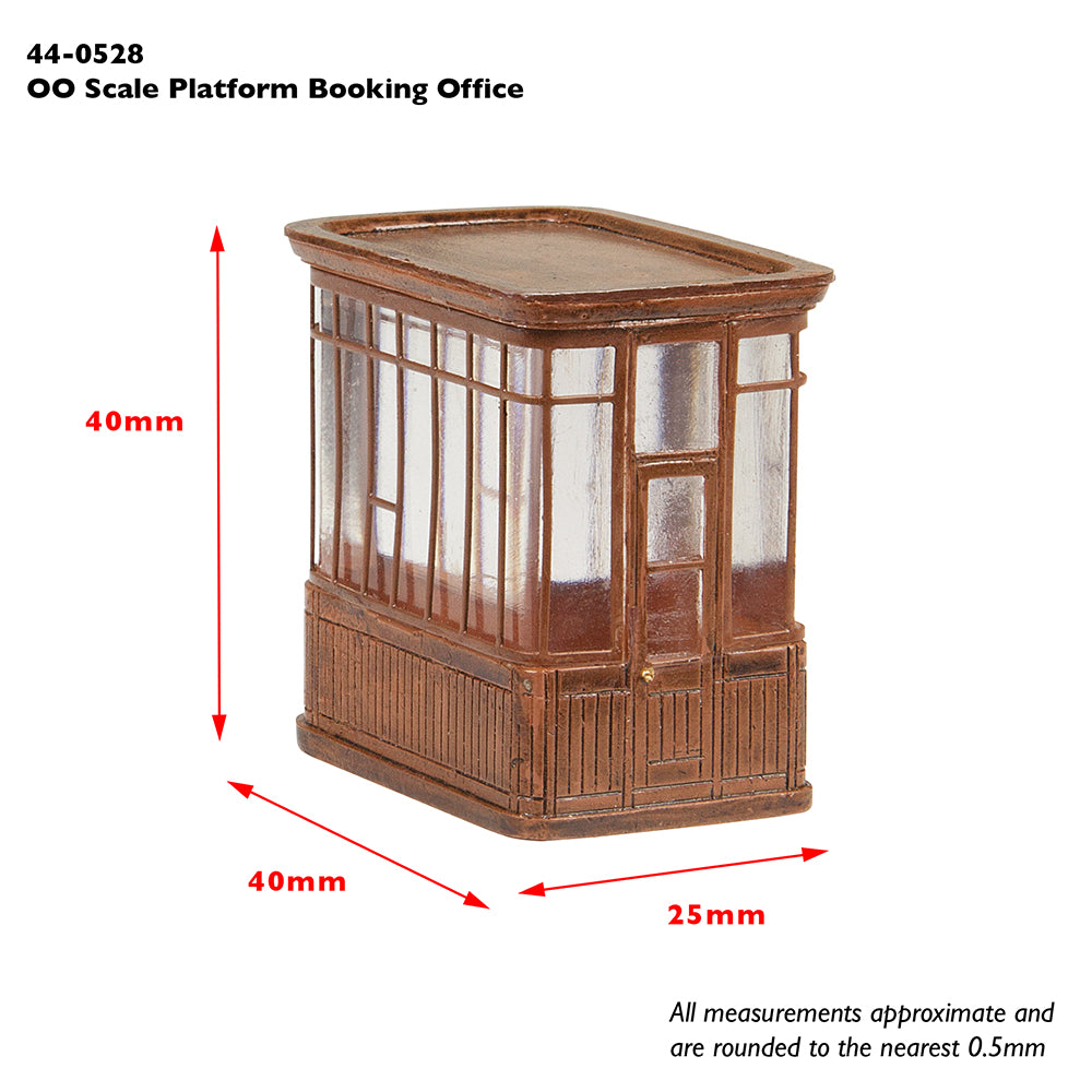 Scenecraft 44-0528 Platform Booking Office OO Gauge Layout