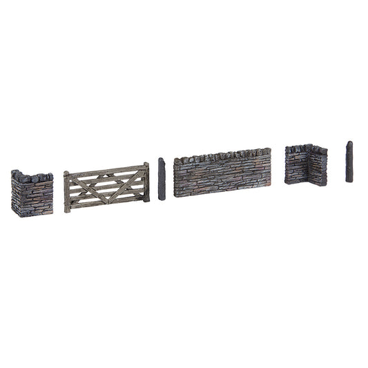 Scenecraft 44-0538 Slate Walling and Gate