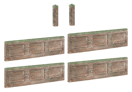 Scenecraft 44-0547 6ft Inset Walls and Pillars OO Gauge