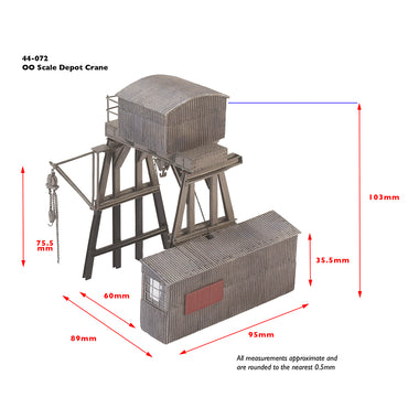 Scenecraft 44-072 Depot Crane OO Gauge Layout