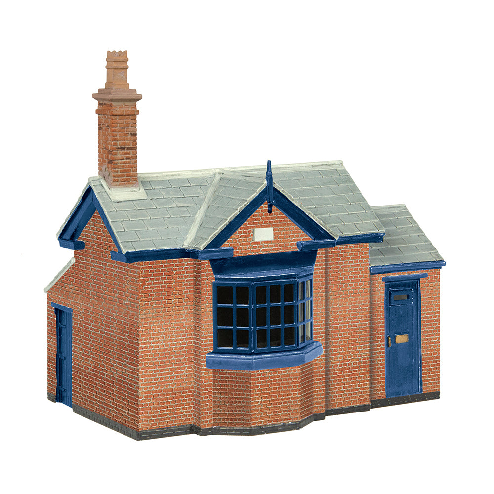 Scenecraft 44-1023B Toll Office - Brick & Blue OO Gauge