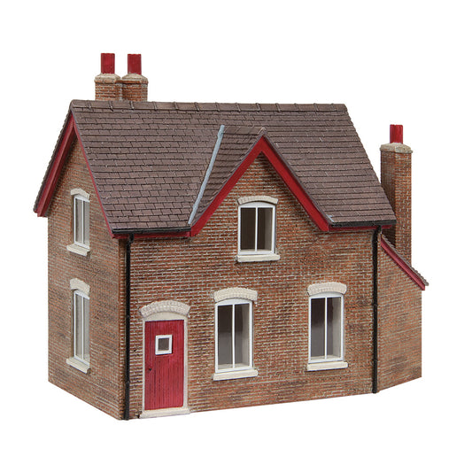 Scenecraft 44-0174R Gatekeeper's Cottage Red Building OO Gauge