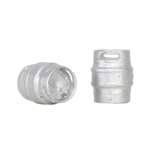 Bachmann Scenecraft 44-520 Metal Beer Kegs (x10) OO Gauge
