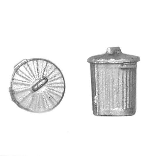 Bachmann Scenecraft 44-522 Old Style Domestic Dustbins (x10) OO Gauge
