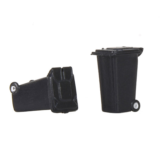 Bachmann Scenecraft 44-525 Domestic Wheelie Bins (x10) OO Gauge