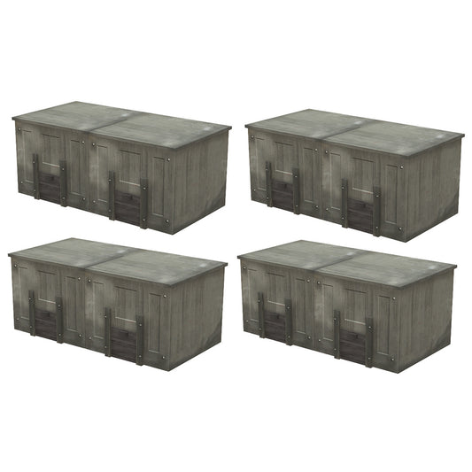 Bachmann Scenecraft 44-538 Domestic Coal Bunkers OO Gauge