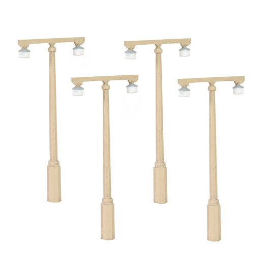 Bachmann Scenecraft 44-542 Concrete Platform Lamps (x4) OO Gauge