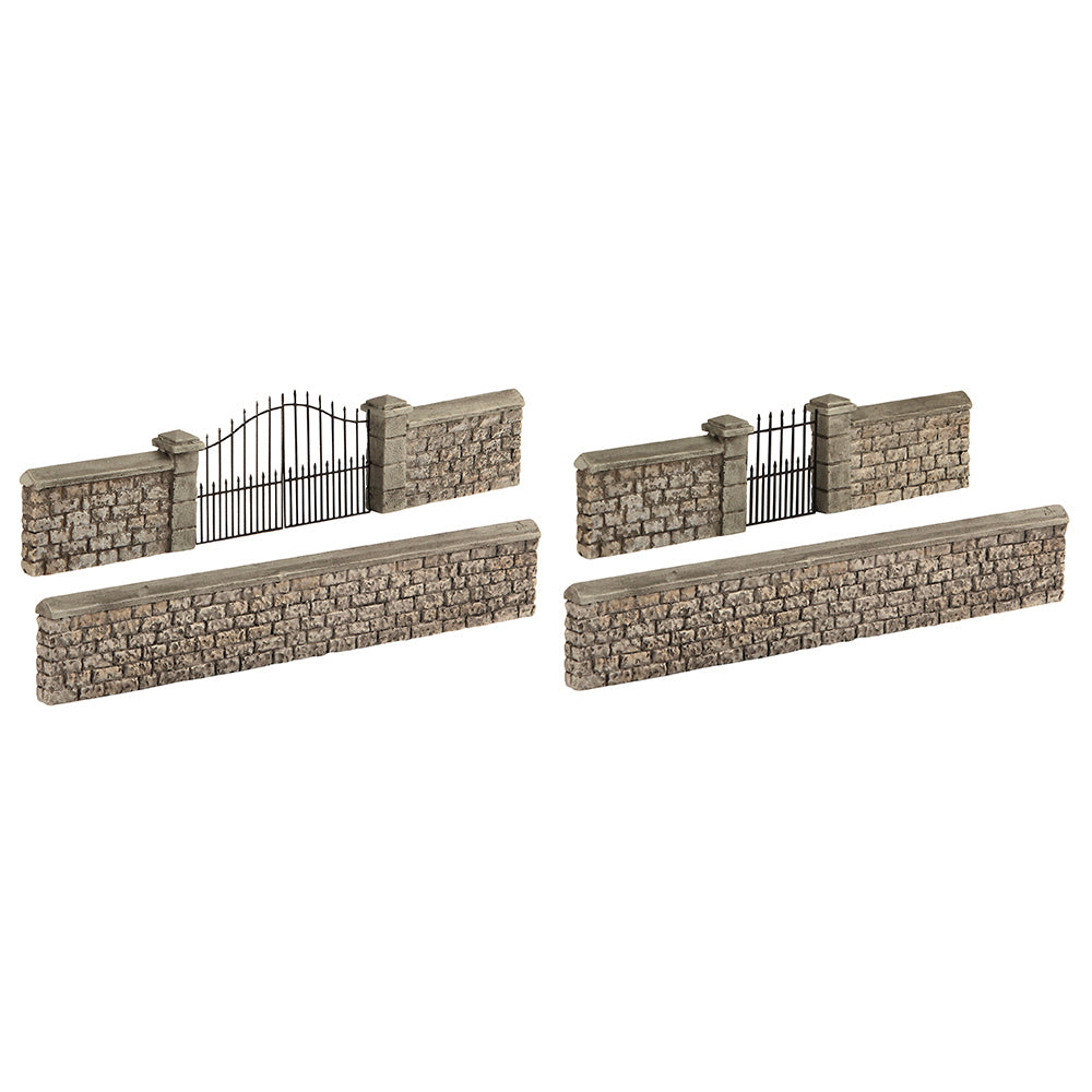 Bachmann Scenecraft 44-555 Stone Walls and Gates OO Gauge